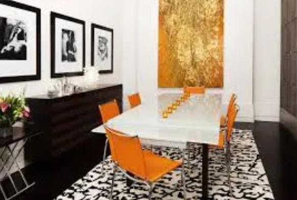 漂亮的廚房裝飾，黑白兩種顏色