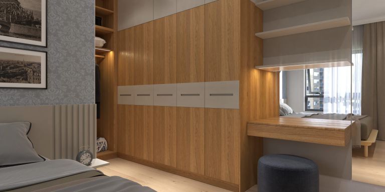 衣柜顏色如何與臥室空間相匹配？